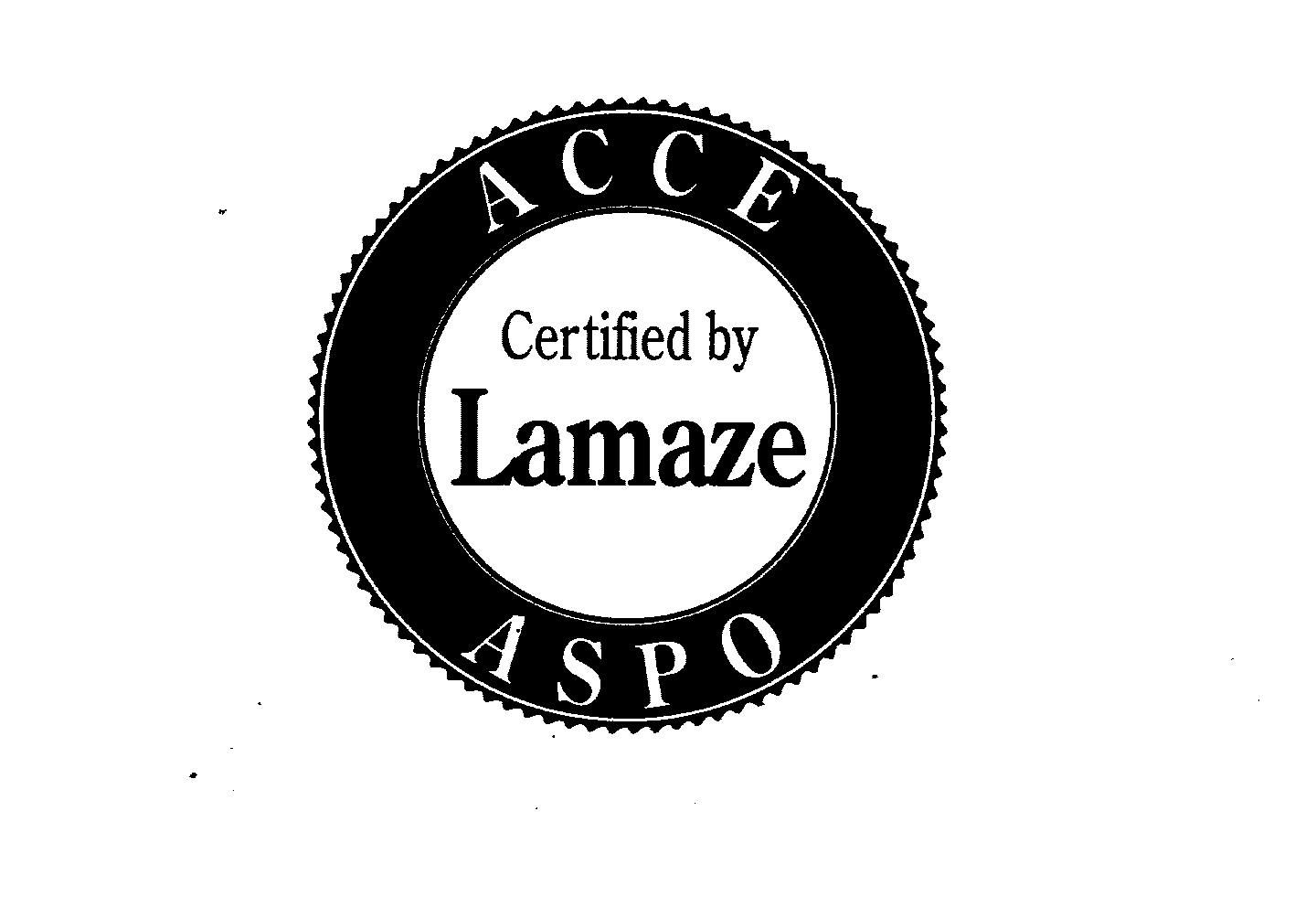  ACCE ASPO CERTIFIED BY LAMAZE