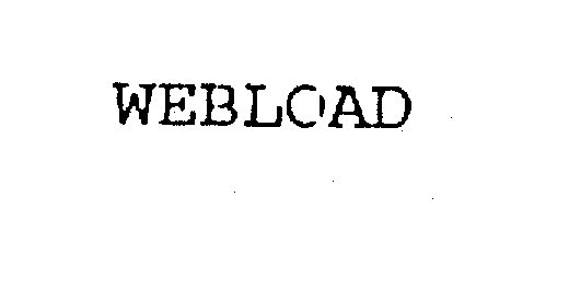 Trademark Logo WEBLOAD