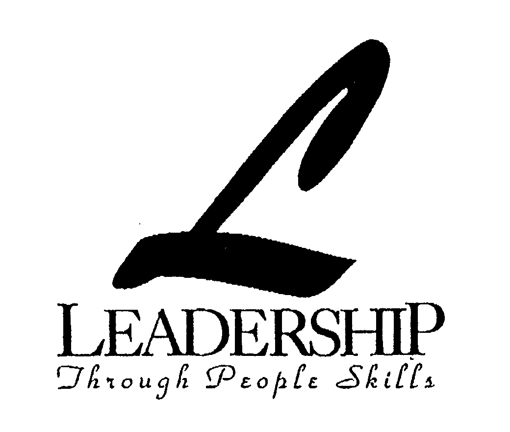 Trademark Logo L LEADERSHIP THROUGH PEOPLE SKILLS