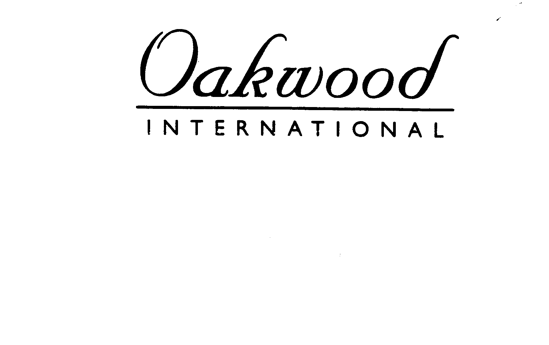  OAKWOOD INTERNATIONAL