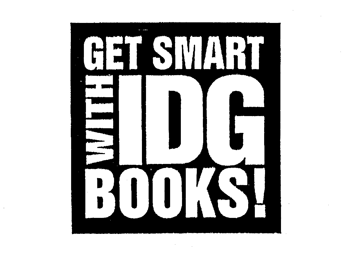 Trademark Logo GET SMART WITH IDG BOOKS!