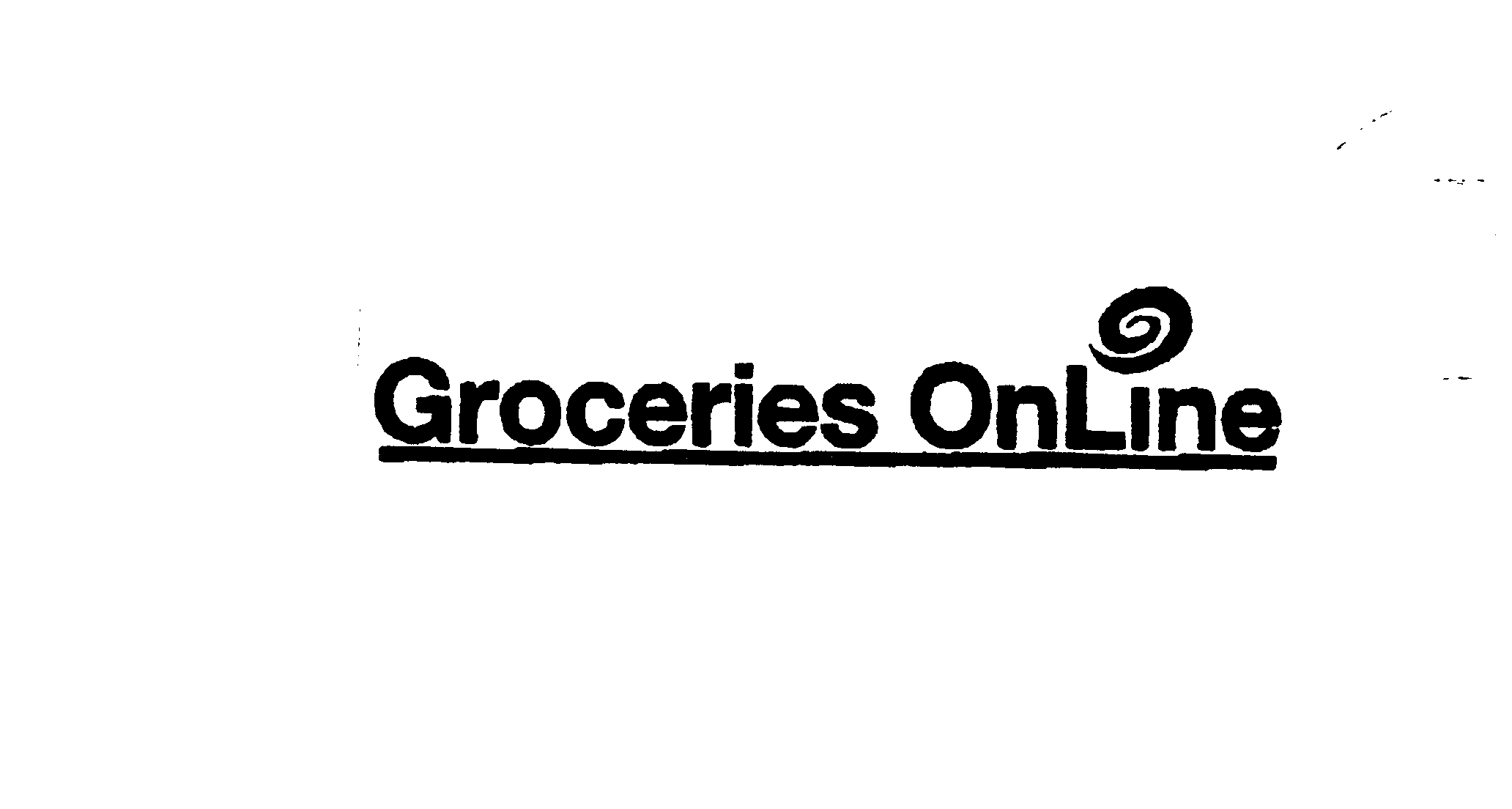 Trademark Logo GROCERIES ONLINE