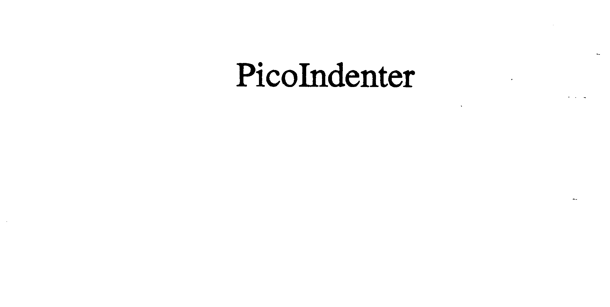 PICOINDENTER