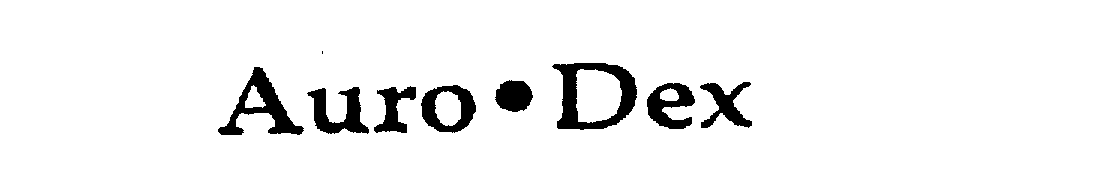 Trademark Logo AURO DEX