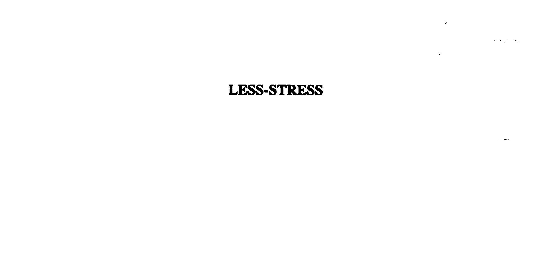  LESS-STRESS