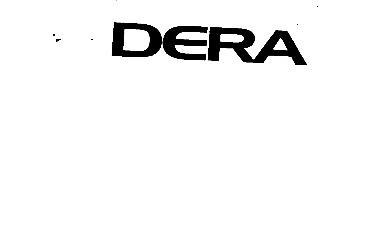 Trademark Logo DERA