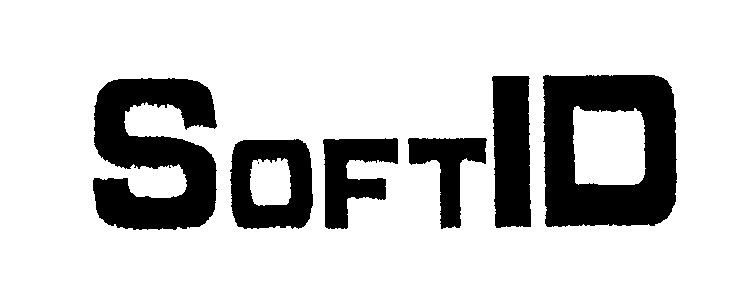 Trademark Logo SOFTID
