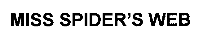  MISS SPIDER'S WEB