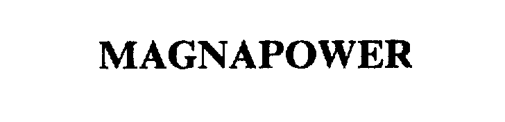 Trademark Logo MAGNAPOWER