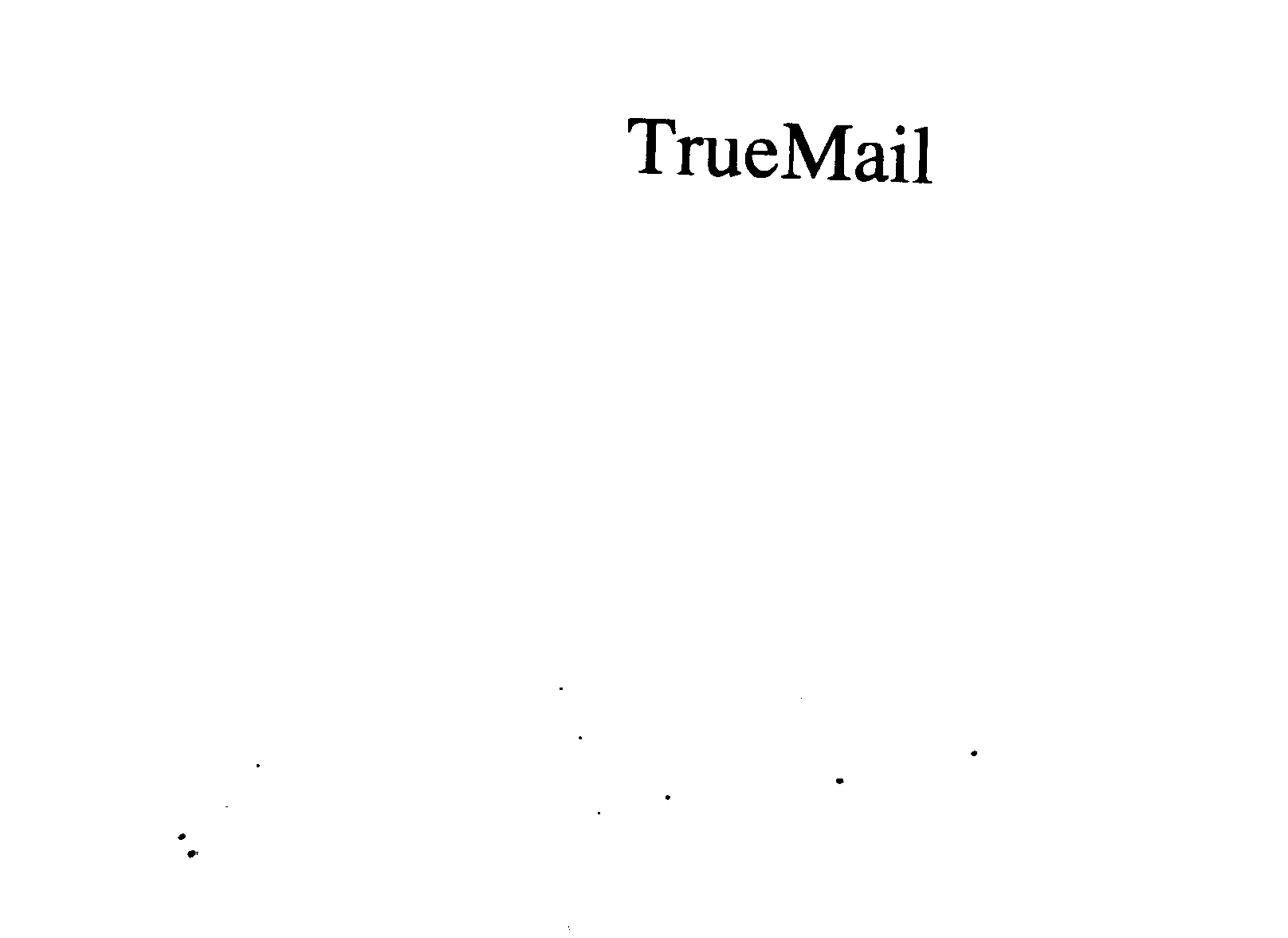 Trademark Logo TRUEMAIL