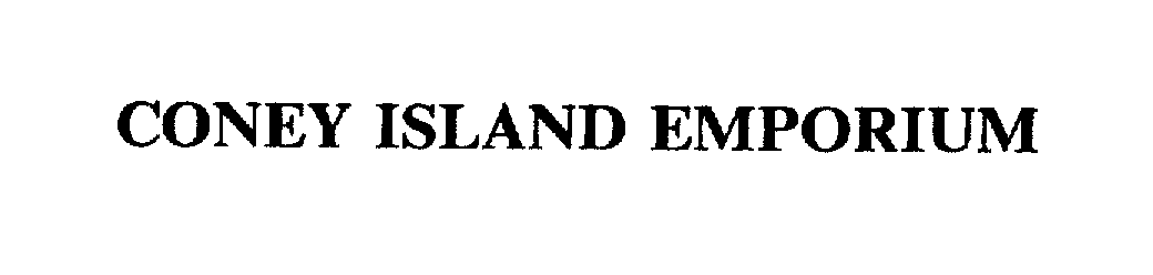  CONEY ISLAND EMPORIUM