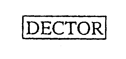 Trademark Logo DECTOR
