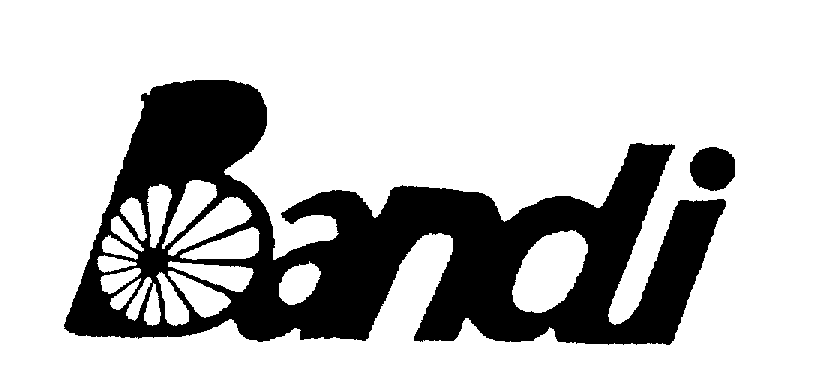 Trademark Logo BANDI