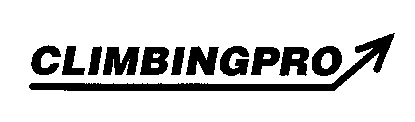Trademark Logo CLIMBINGPRO