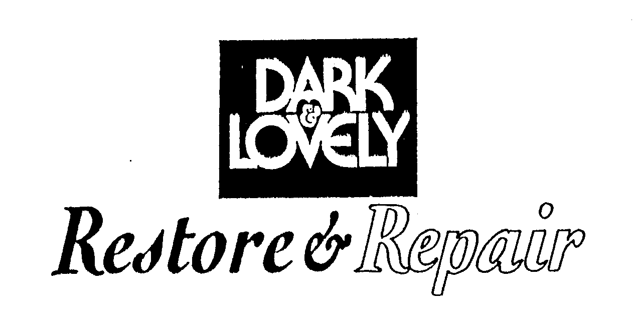 Trademark Logo DARK & LOVELY RESTORE & REPAIR