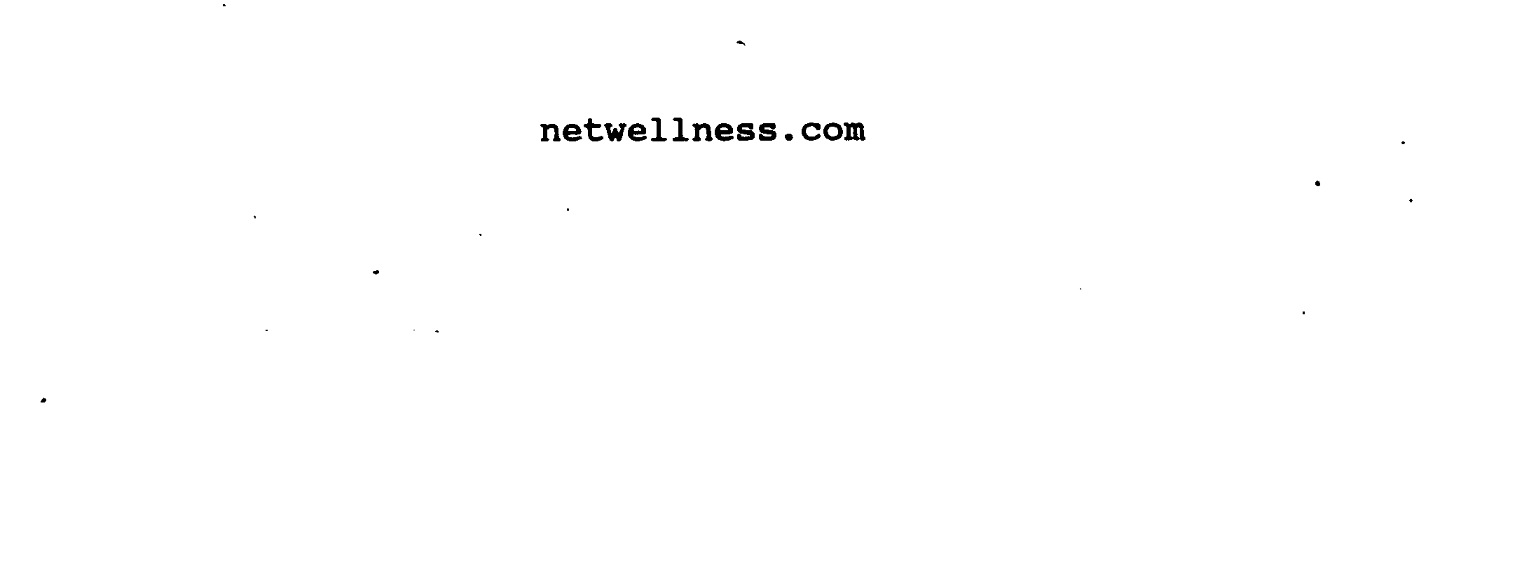  NETWELLNESS.COM