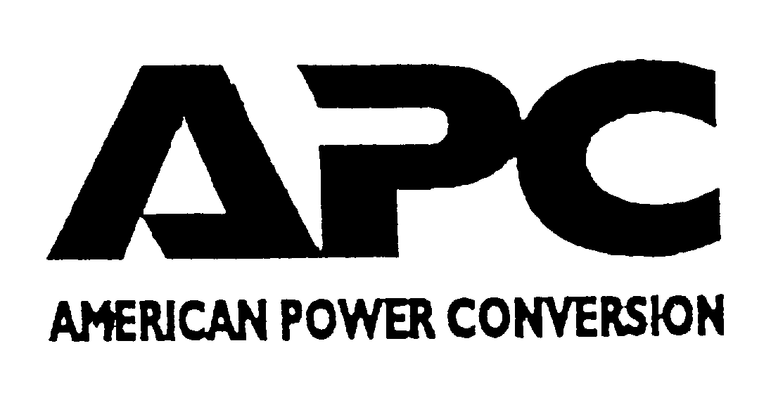 Trademark Logo APC AMERICAN POWER CONVERSION
