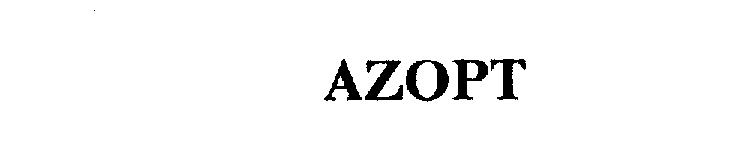 Trademark Logo AZOPT