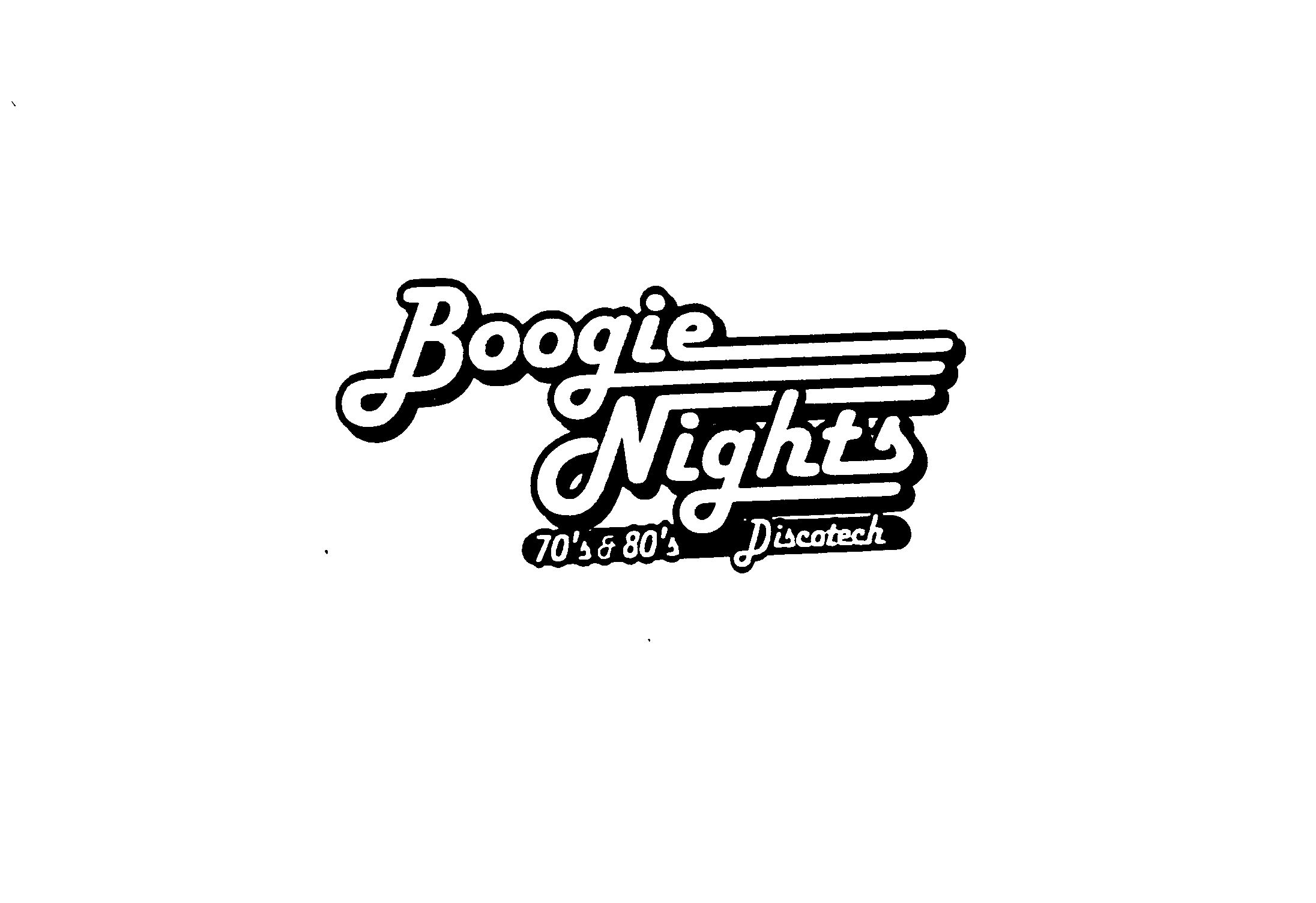  BOOGIE NIGHTS 70'S &amp; 80'S DISCOTECH