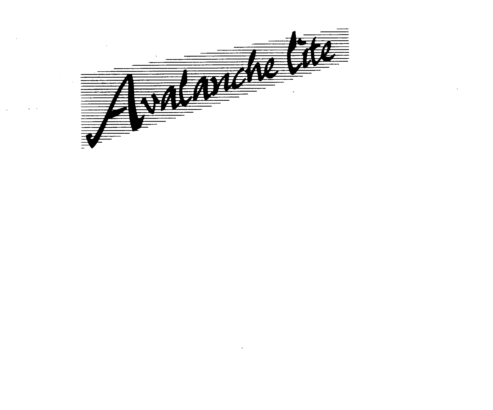  AVALANCHE LITE