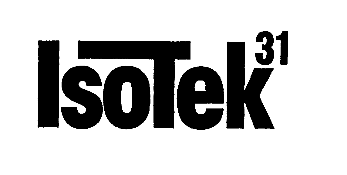 Trademark Logo ISOTEK31