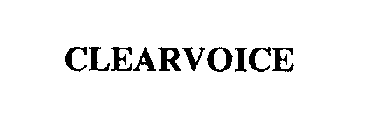 Trademark Logo CLEARVOICE