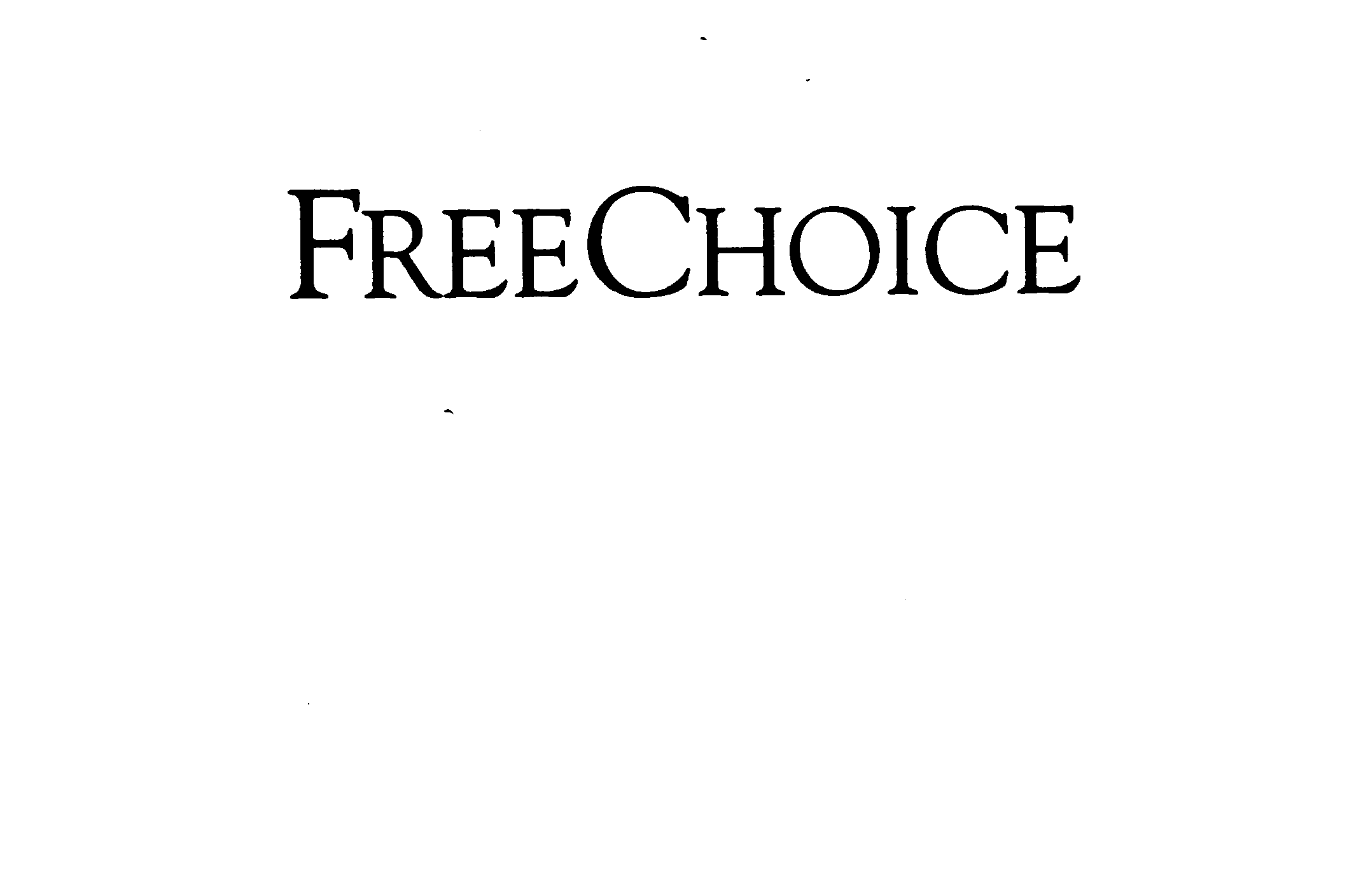 Trademark Logo FREE CHOICE