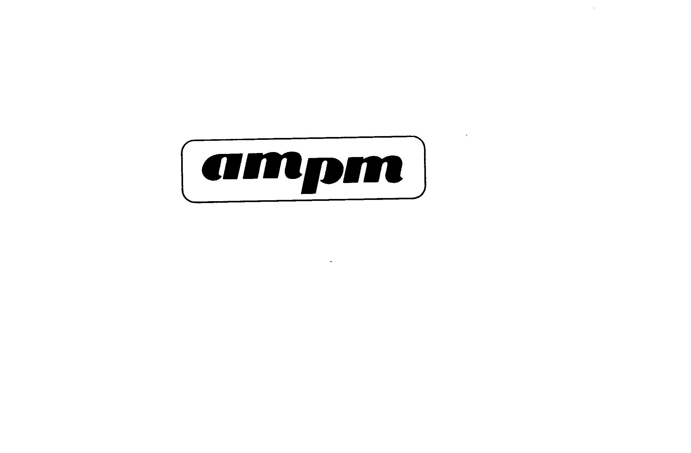 Trademark Logo AM PM