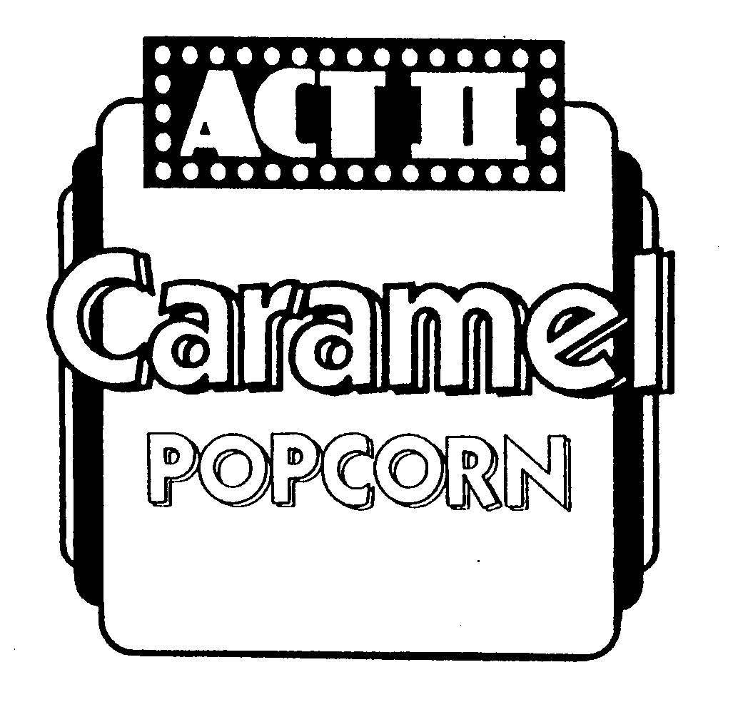 Trademark Logo ACT II CARAMEL POPCORN