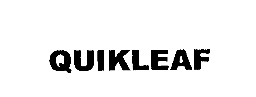  QUIKLEAF