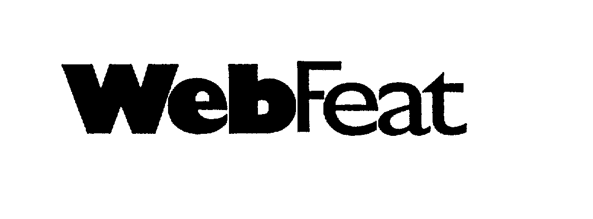 Trademark Logo WEBFEAT
