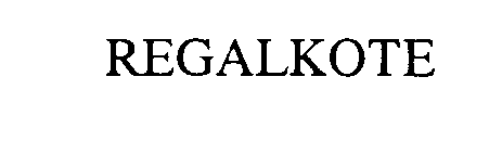 Trademark Logo REGALKOTE