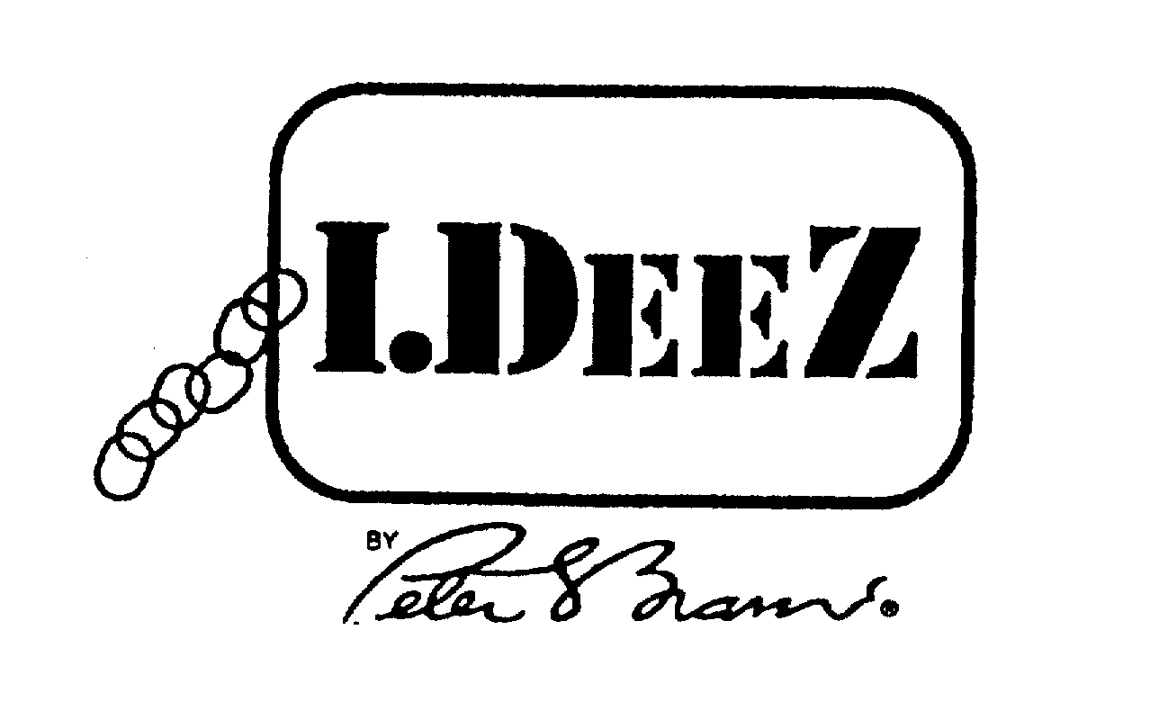Trademark Logo I.DEEZ BY PETER BRAMS