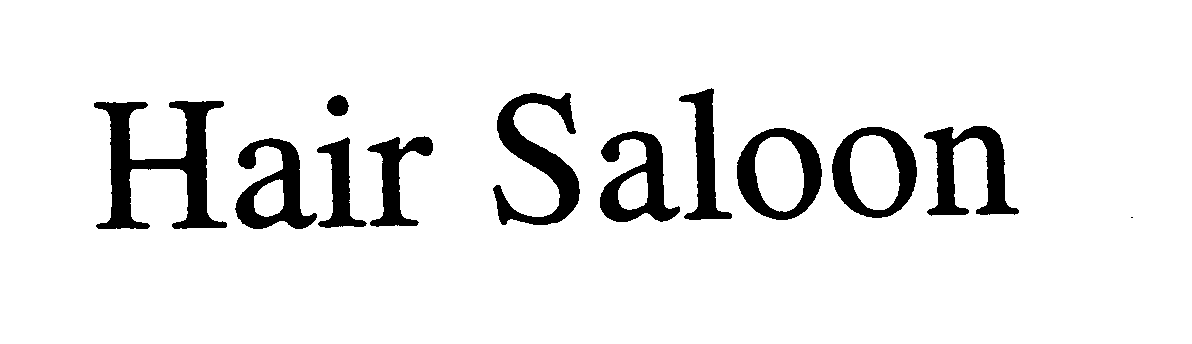 Trademark Logo HAIR SALOON