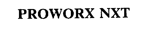 Trademark Logo PROWORX NXT