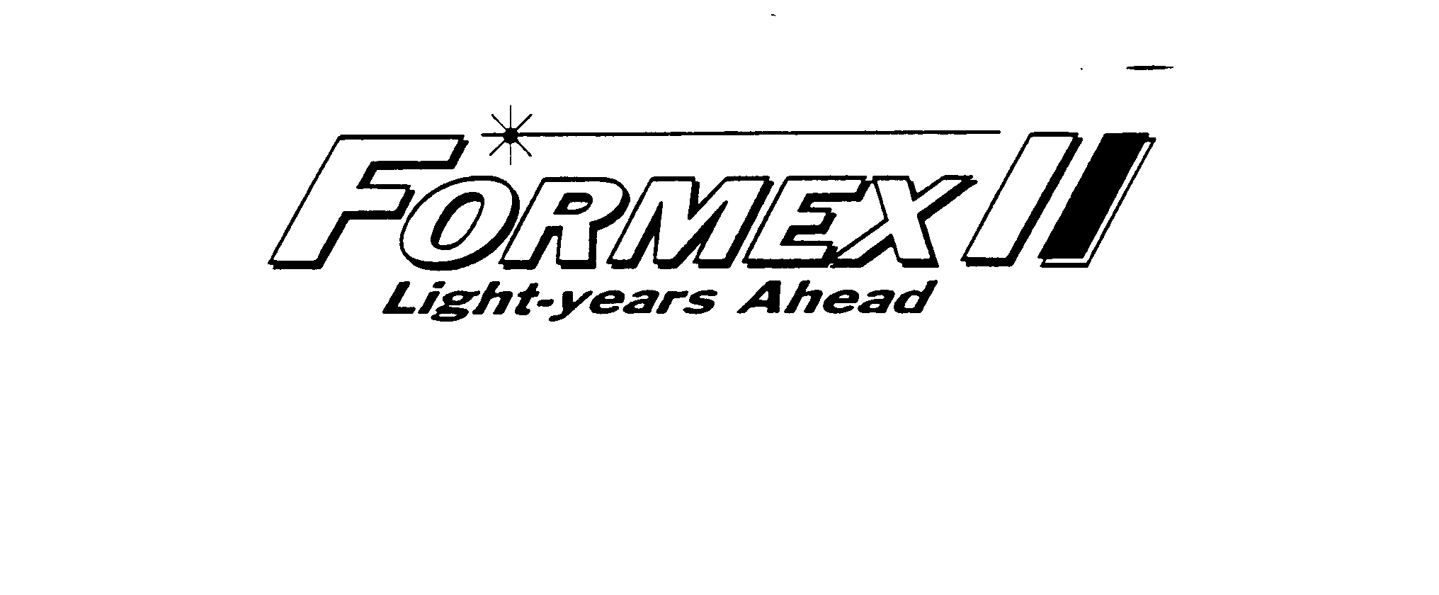 Trademark Logo FORMEX II LIGHT-YEARS AHEAD
