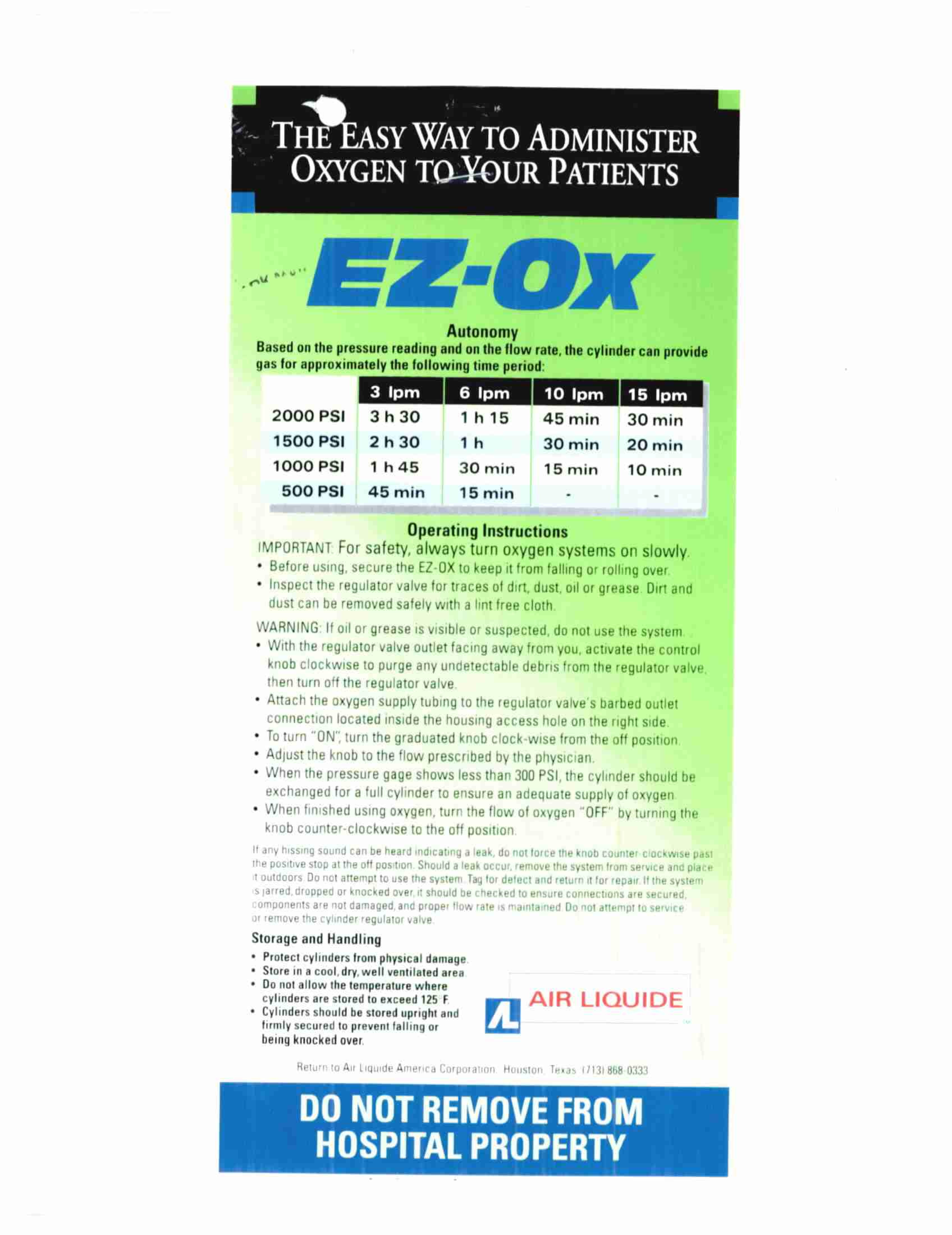 Trademark Logo EZ-OX