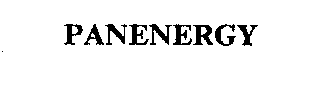 Trademark Logo PANENERGY