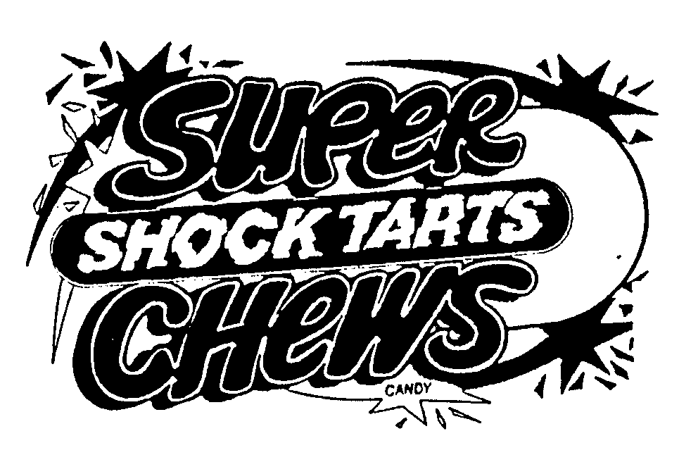  SUPER SHOCK TARTS CHEWS CANDY