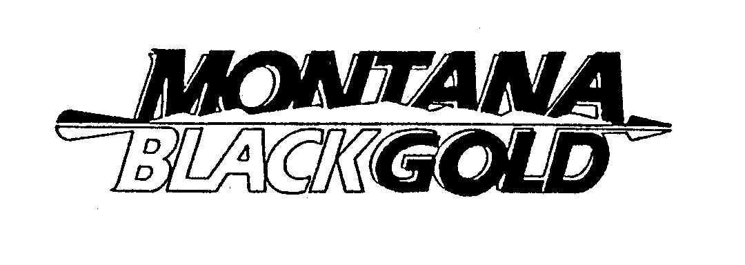 Trademark Logo MONTANA BLACK GOLD