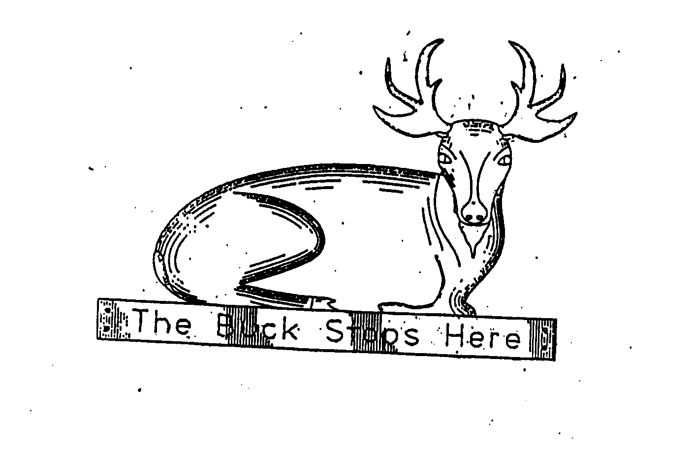 Trademark Logo THE BUCK STOPS HERE