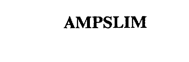 Trademark Logo AMPSLIM
