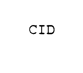 Trademark Logo CID