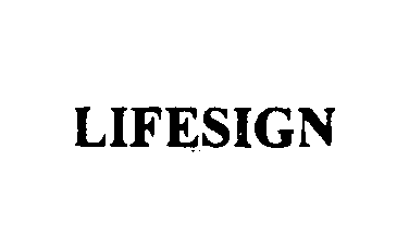 Trademark Logo LIFESIGN