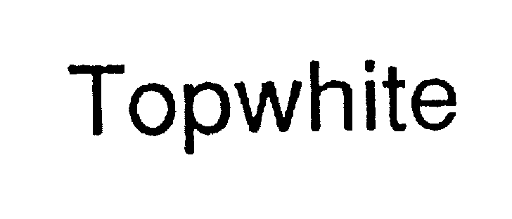 Trademark Logo TOPWHITE