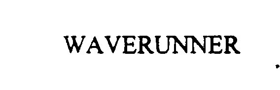 Trademark Logo WAVERUNNER
