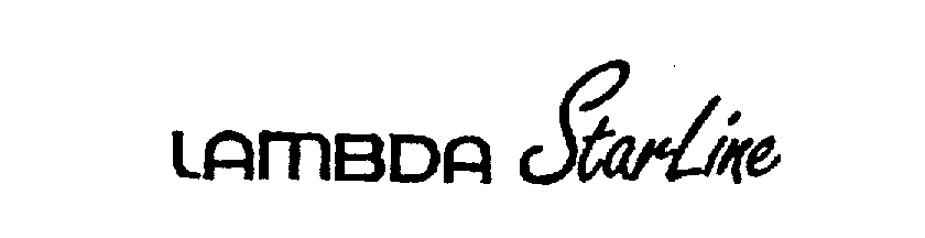 Trademark Logo LAMBDA STARLINE