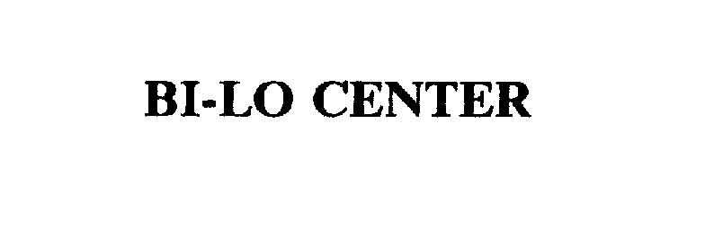 BI-LO CENTER