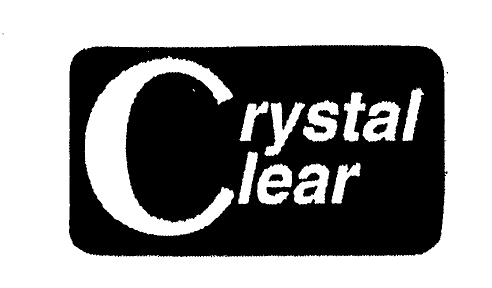 Trademark Logo CRYSTAL CLEAR