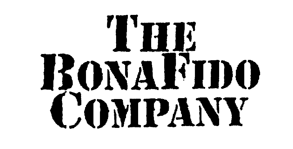 Trademark Logo THE BONAFIDO COMPANY